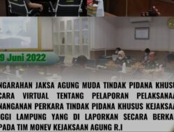 Jampidsus Kejagung Beri Pengarahan Kepada Kejati Lampung