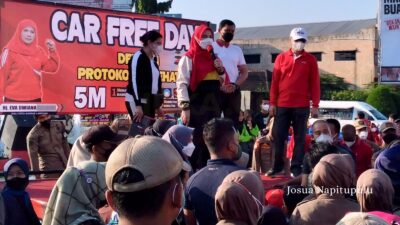 Eva Dwiana Tegaskan Vaksin Ketiga Harus Tetap Berjalan
