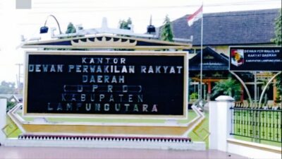 Jadwal Pelaksanaan Pergantian Ketua DPRD Lampung Utara