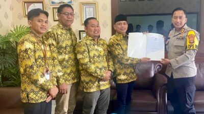 KPU Lampung Utara Kunjungi Polres
