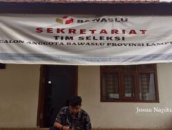 Tiga Peserta Seleksi Calon Anggota Bawaslu Lampung Mengundurkan Diri