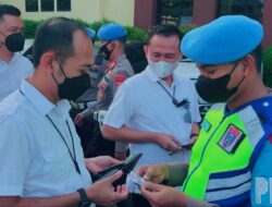 Bidang Propam Cek Senjata Api Milik Personel Ditreskrimsus Polda Lampung