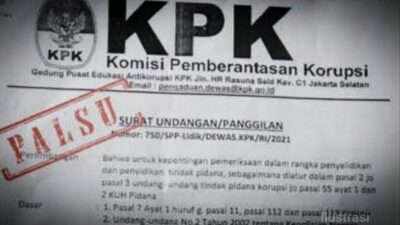 Terdakwa Pemalsuan Surat Panggilan KPK ke DPRD Pesibar Divonis Penjara