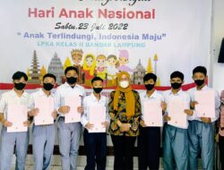 15 Andikpas LPKA Bandar Lampung Terima Remisi
