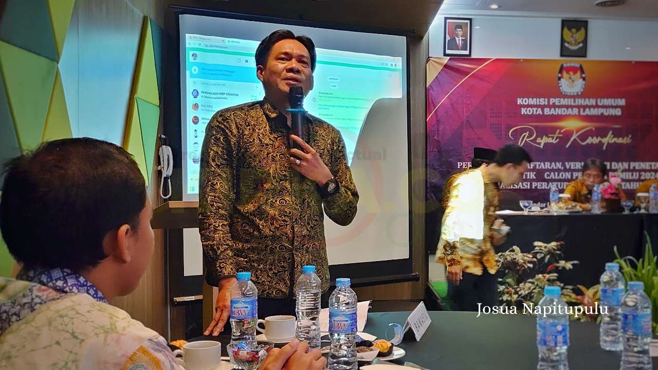 Bawaslu Bandar Lampung Cermati Data Ganda Anggota Partai