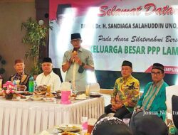 Sandiaga Uno Serap Aspirasi Keluarga Besar PPP Lampung