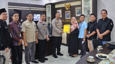 Sinergisitas KPU Pesisir Barat dan Polres Dalam Pengamanan Pemilu