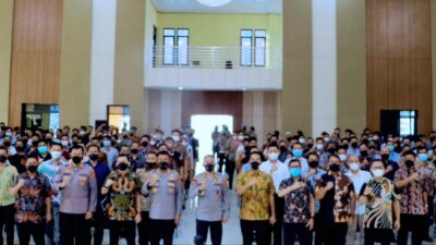 384 Penyidik Polda Lampung Dikumpulkan Irjen Akhmad Wiyagus