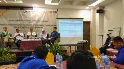 Bawaslu Lampung Gandeng 5 Lembaga Masyarakat Tingkatkan Partisipasi Pemilih
