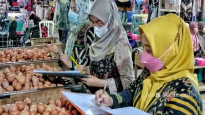 Tim Satgas Pangan Bandar Lampung Sidak Harga Bahan Pokok