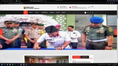 Subdomain OPD Pemkot Bandar Lampung Sempat Tidak Bisa Diakses