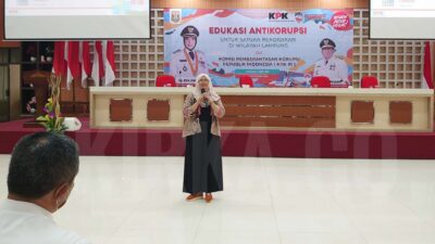 KPK Bekali Tenaga Kependidikan di Bandar Lampung Pendidikan Antikorupsi