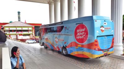 Roadshow Bus KPK Tingkatkan SPI Bandar Lampung 2022