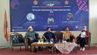 Bawaslu Bandar Lampung Ajak Mahasiswa Tolak Politik Uang