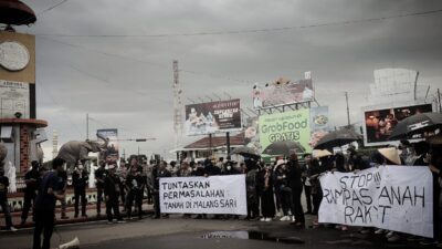 Warga Desa Malangsari Lampung Selatan Gelar Aksi Kamisan
