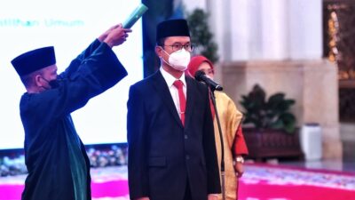 Presiden RI Lantik M Tio Aliansyah Sebagai Anggota DKPP
