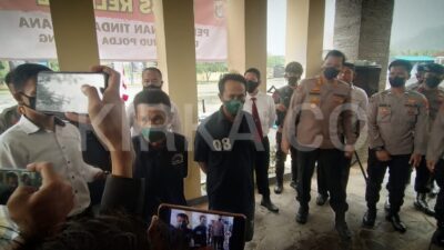 Dit Polairud Polda Lampung Amankan Dua Penambang Pasir Ilegal