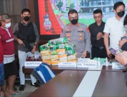 Polda Lampung Pamerkan Hasil Ungkap Narkotika 35 Kg Sabu