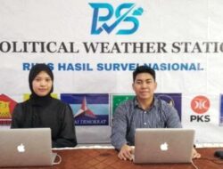 Survei PWS Prabowo Subianto dan PDIP Unggul
