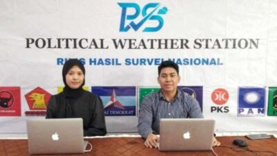 Survei PWS Prabowo Subianto dan PDIP Unggul