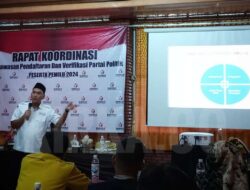 Bawaslu Pesawaran Ingatkan Verifikasi Faktual Parpol Sesuai Juknis