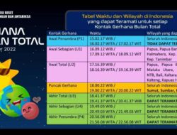 Gerhana Bulan November 2022