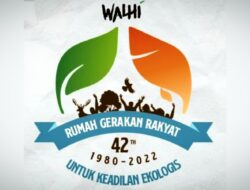 15 Oktober 2022 42 Tahun WALHI Berdiri