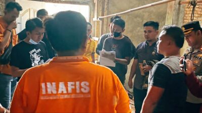 Rekonstruksi Pembunuhan Sekeluarga di Way Kanan Peragakan 52 Adegan