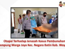 Polda Lampung Buka Hasil Autopsi Kasus Pembunuhan Sekeluarga