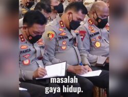 Momen Irjen Panca Simanjuntak Saat Dengar Arahan Presiden