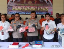 Polisi di Lampung Amankan 13.254 Lembar Diduga Uang Palsu