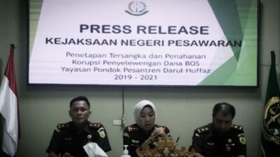 Kejari Pesawaran Tetapkan Tersangka Korupsi Dana BOS Ponpes Darul Huffaz