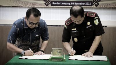 Kejati Lampung MOU Dengan Pelindo II Panjang