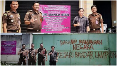 Dua Aset Terpidana Korupsi Jagung Dipasangi Plang