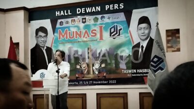 Dewan Pers Buka Gelaran Munas I PJS