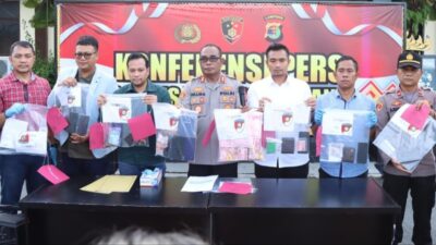 Polres Tulangbawang Tangkap Komplotan Penipu Melalui Aplikasi BRImo