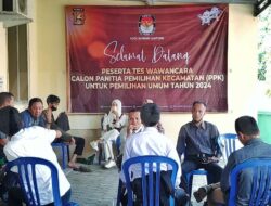 100 Calon Anggota PPK Terpilih di Bandar Lampung