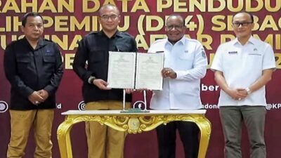 DP4 untuk Pemilu 2024 Diserahterimakan