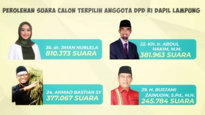 Profil 4 Senator Lampung yang Maju Kembali di Pemilu 2024