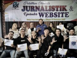 DPC PJS Metro Gelar Pelatihan Jurnalistik dan Website