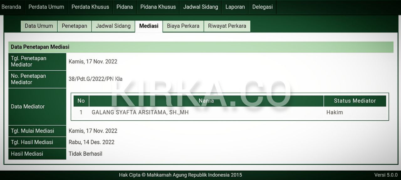 Mediasi Gugatan Soal Sertifikat Tanah Malangsari Gagal