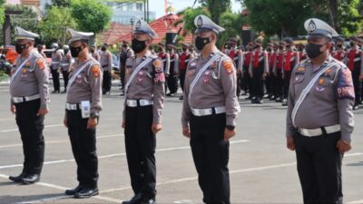 5 Personel Satlantas Polresta Bandar Lampung Diganjar Penghargaan