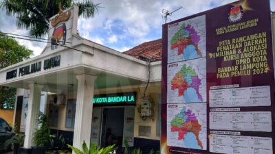 KPU Bandar Lampung Usulkan Peta Rancangan 1 dan 2