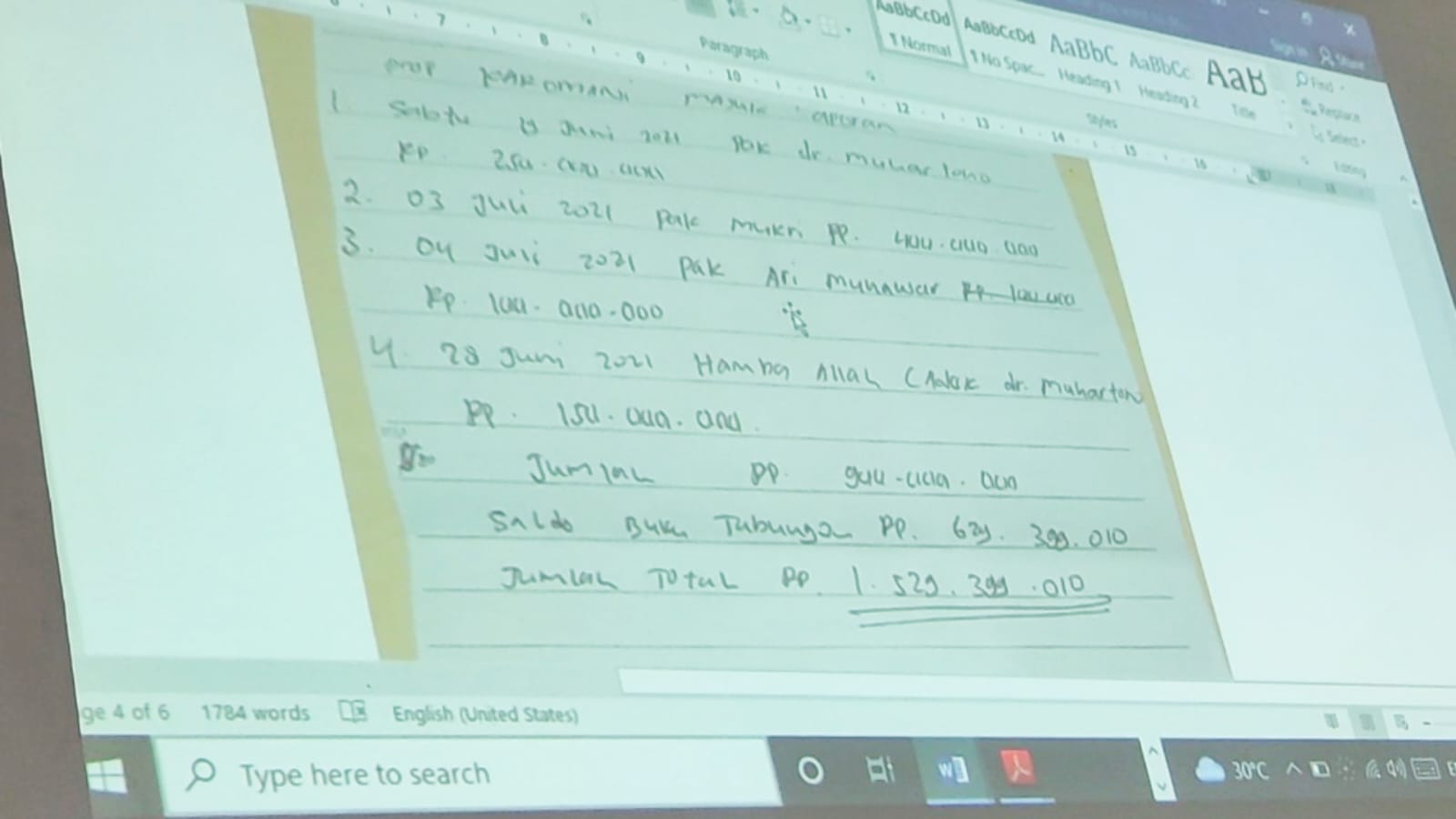 Orang Kepercayaan Mantan Rektor Unila