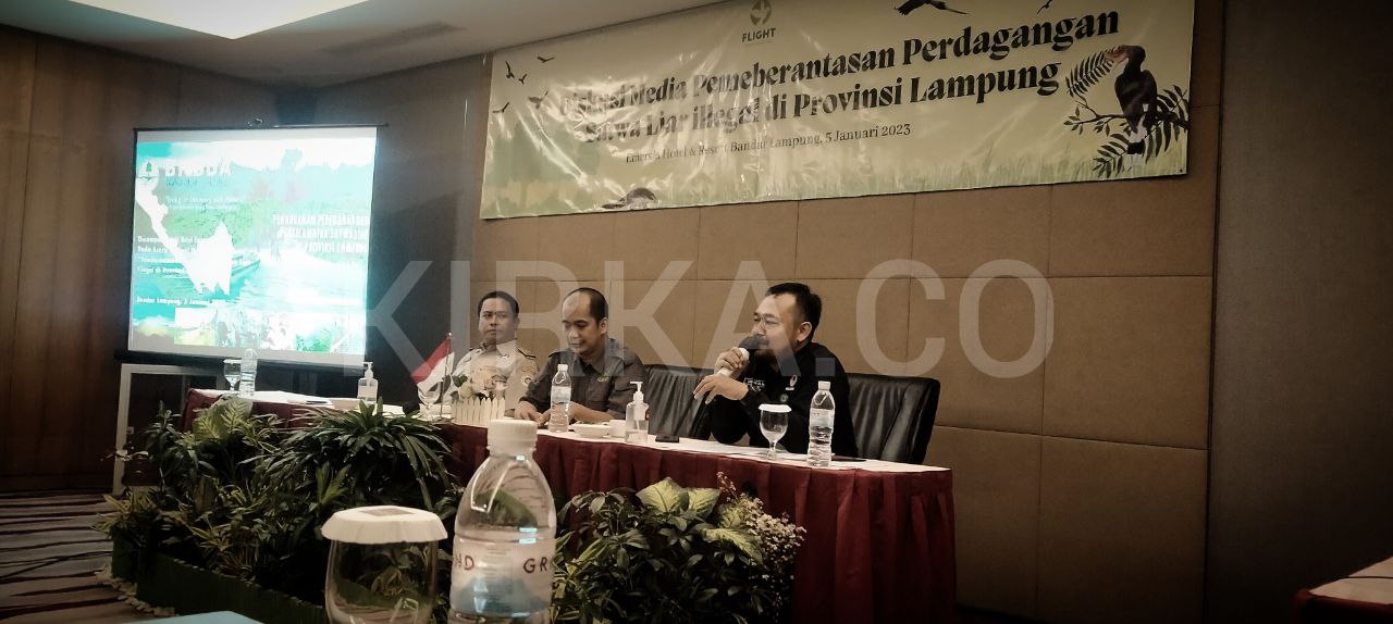 Lampung Tertinggi Dalam Peredaran Satwa Liar Ilegal