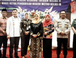 Ketua Pengadilan Negeri Gedongtataan Zoya Haspita Alih Tugas ke PN Metro