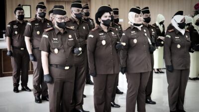 Kajari Pesawaran dan Lampung Utara Resmi Dilantik