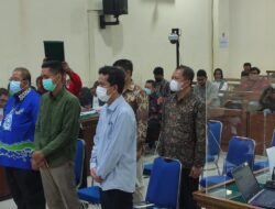 Budiman Sulaksono dan Teguh Astanto Tercatat Dalam Barang Bukti Perkara Korupsi Unila