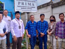 KPU Verifikasi Faktual Prima Lampung 1-4 April