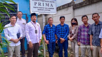 KPU Verifikasi Faktual Prima Lampung 1-4 April